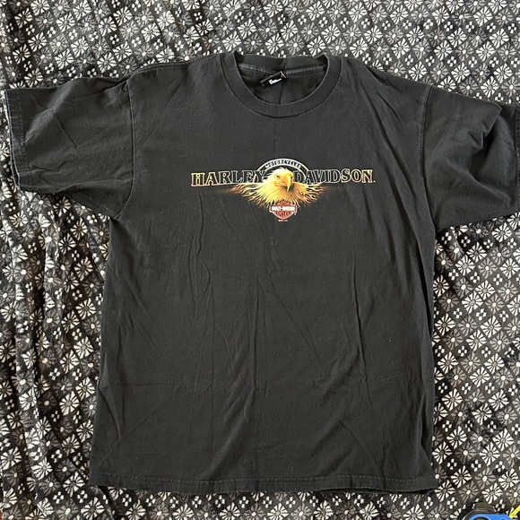 2001 Rhode Island Harley Davidson T-Shirt - Picture 1 of 5